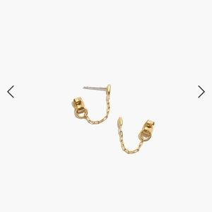 NWT Madewell Bar Chain Earrings
